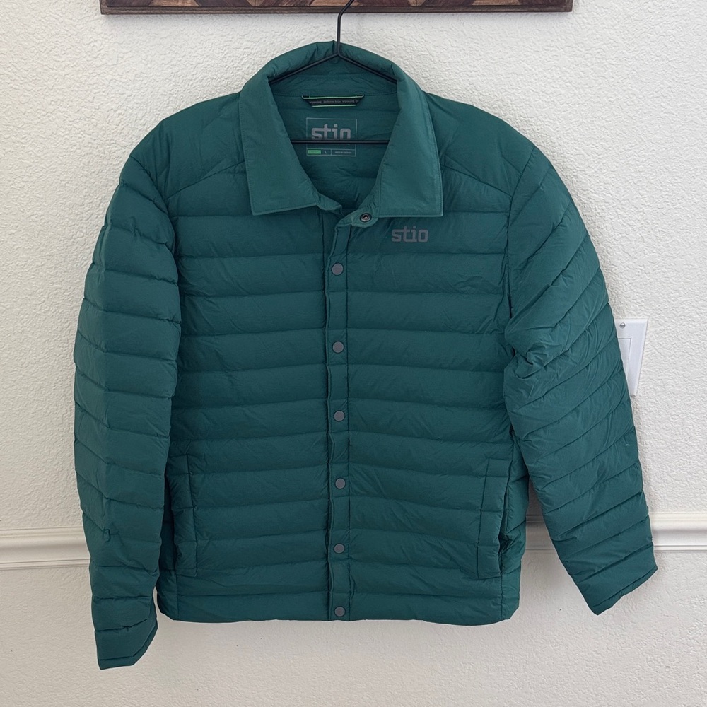 Stio Skillet Shirt Down Jacket, sz L